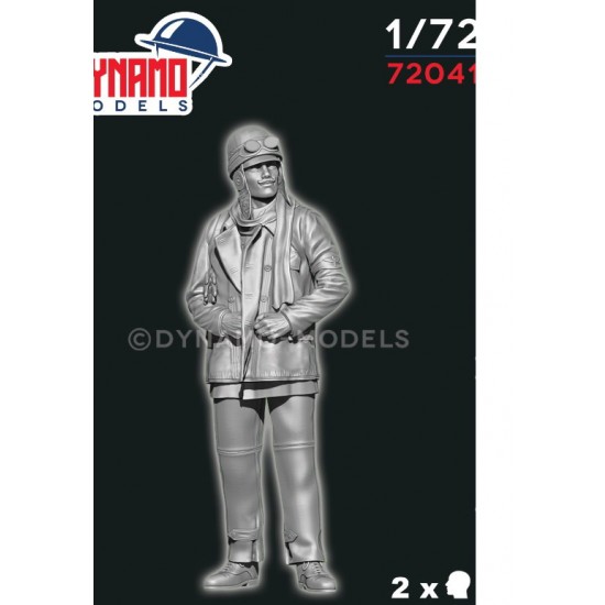 1/72 WWI French Airplane Pilot