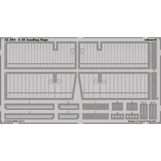 1/32 Douglas A-4E Skyhawk Landing Flaps for Trumpeter kit