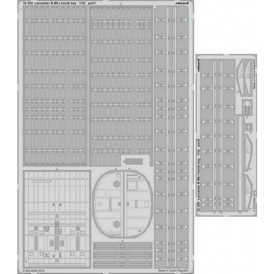 1/32 Lancaster B Mk.I Bomb Bay Set for Hong Kong Models