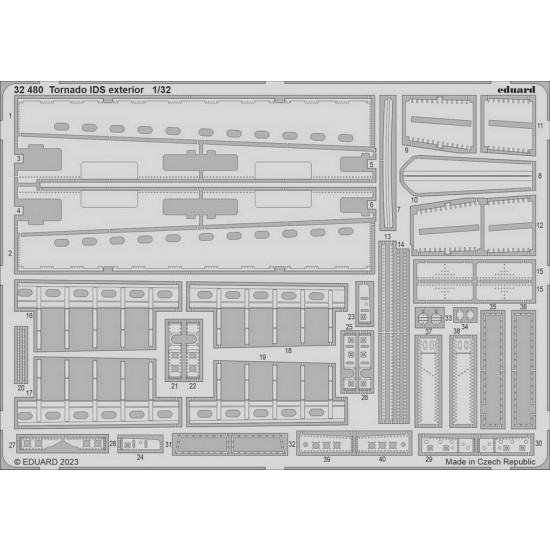 1/32 Panavia Tornado IDS Exterior Detail set for Italeri kits