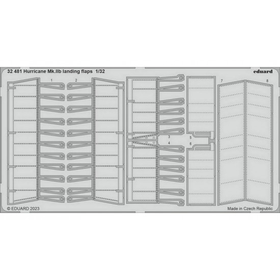 1/32 Hawker Hurricane Mk.IIb Landing Flaps Detail Set for Revell kits