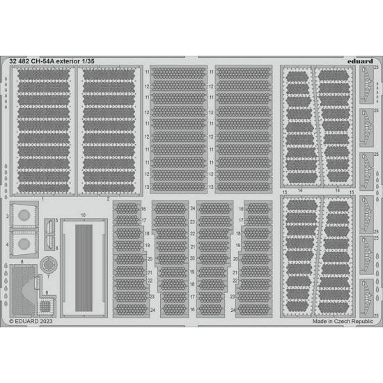 1/35 Sikorsky CH-54A Tarhe Exterior Detail Parts for ICM kits