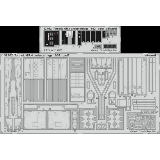 1/32 Panavia Tornado GR.4 Undercarriage Detail Set for Italeri kits