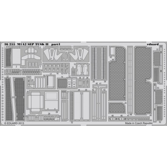 1/35 M1A2 SEP Abrams TUSK II Detail Set for Tamiya kits