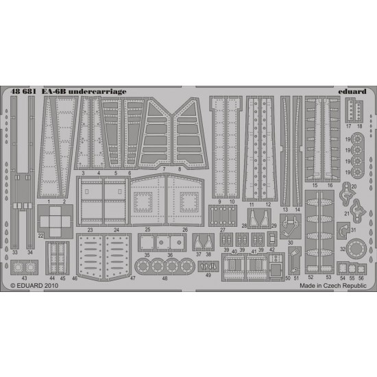 Photoetch for 1/48 EA-6B Undercarriage for Kinetic kit