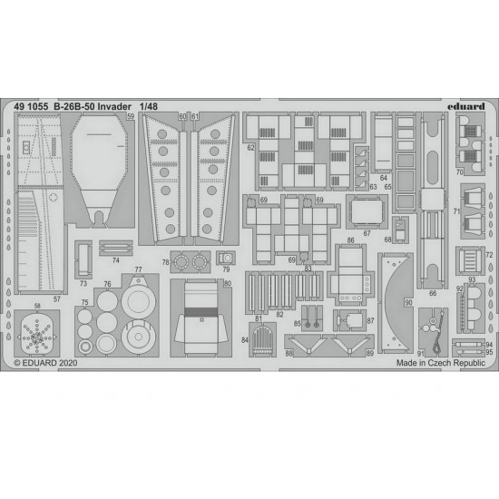 1/48 Douglas B-26B-50 Invader Detail Set for ICM kits