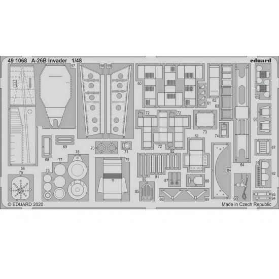 1/48 Douglas A-26B Invader Detail set for ICM kits