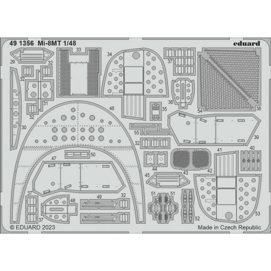 1/48 Mil Mi-8MT Detail Parts for Trumpeter kits