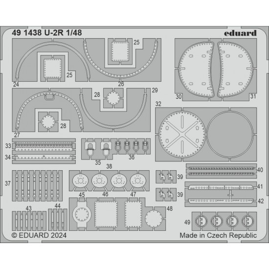 1/48 Lockheed U-2R Detail Parts for HobbyBoss kits