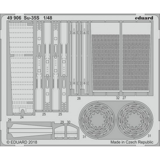 1/48 Su-35S  Detail Parts for Great Wall Hobby kits