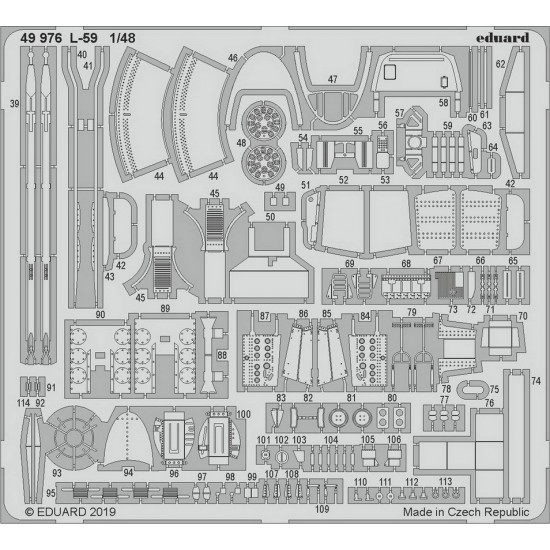 1/48 Aero L-59 Albatros Detail Set for Trumpeter kits