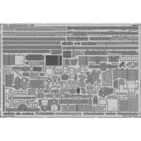 1/350 CVN-65 Enterprise Pt.3 0 Detail Set (PE) for Tamiya kits