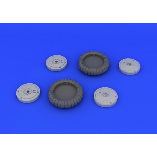 1/32 Messerschmitt Bf109G-6 Wheels for Revell kits