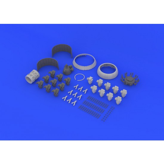 1/32 Vought F4U-1 Corsair Birdcage Engine Set for Tamiya kits