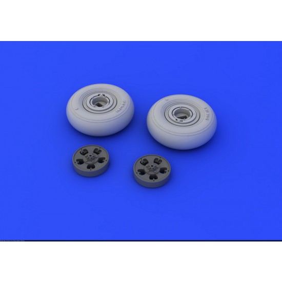 1/48 Supermarine Spitfire Mk.I Wheels Set for Airfix #A05126 kit (2 Wheels)