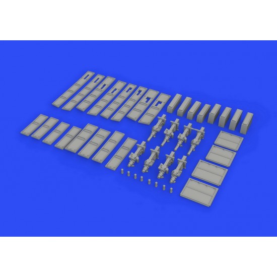 1/48 Supermarine Spitfire Mk.I Gun Bays Detail Set for Eduard kits