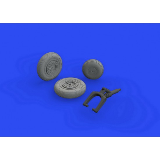 1/48 Mikoyan-Gurevich MiG-15 Wheels for Bronco/Hobby 2000 kits