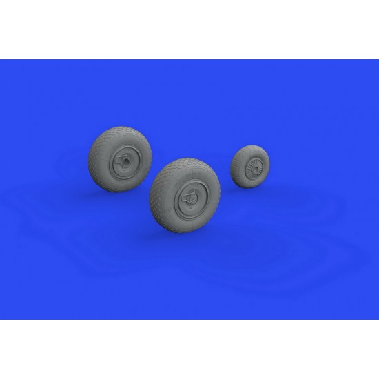 1/48 Arado Ar 234B Wheels Detail Set for Hasegawa/Hobby2000 kits