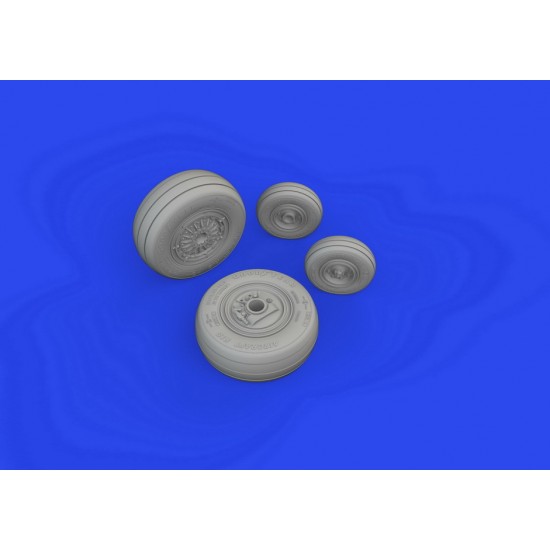 1/48 McDonnell Douglas F-4E Wheels for Meng kits