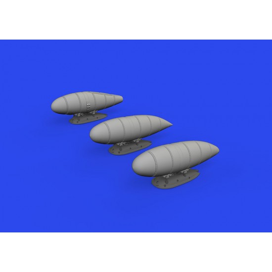 1/48 Messerschmitt Bf 109K External Fuel Tanks for Eduard kits