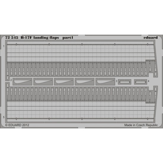 1/72 Boeing B-17F Flying Fortress Landing Flaps for Revell kit