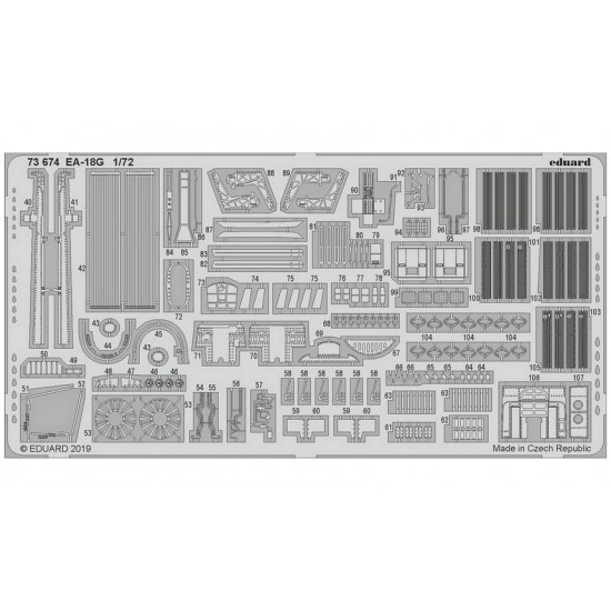 1/72 Boeing EA-18G Growler Detail Set for Hasegawa kits