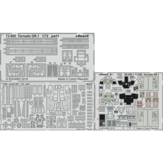 1/72 Panavia Tornado GR.1 Detail Set for Italeri kits