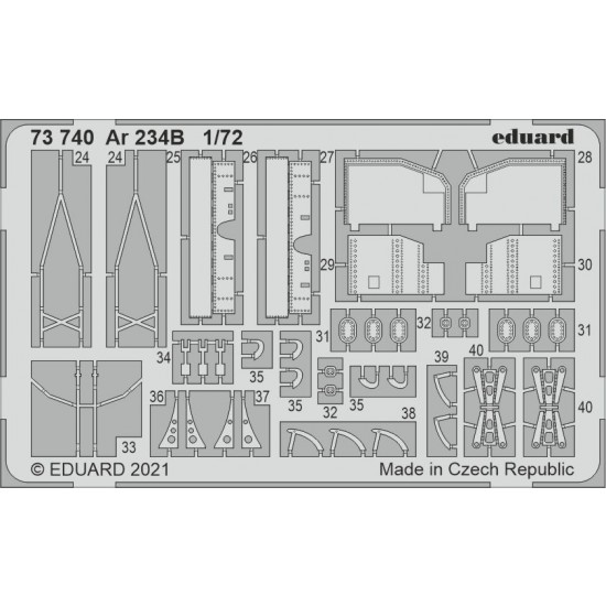 1/72 Arado Ar 234B Detail Set for Hobby 2000/Dragon kits