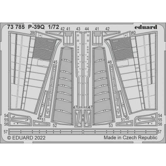 1/72 Bell P-39Q Airacobra Detail set for Arma Hobby kits