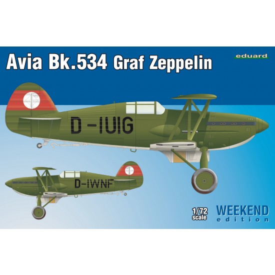 1/72 WWII Avia Bk.534 Graf Zeppelin Fighter [Weekend Edition] 