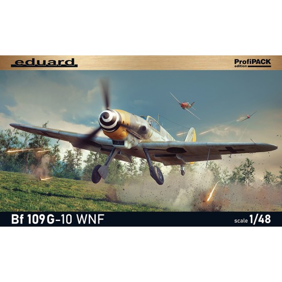 1/48 WWII German Fighter Aircraft Messerschmitt Bf 109G-10 [ProfiPACK] 