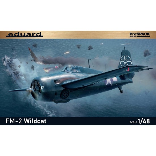 1/48 Grumman FM-2 Wildcat Aircraft Carrier-based Fighter [Profipack]