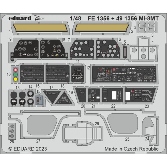 1/48 Mil Mi-8MT Detail Set for Trumpeter kits