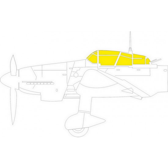 1/35 Junkers Ju 87G-1/2 Paint Masking for Border Model kits