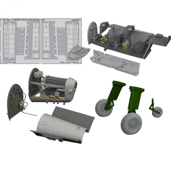 1/48 Zlin Z-126 Trener Super Detail Set for Eduard kits