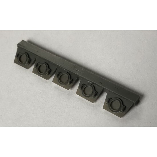 1/35 IDF Shot Kal/Nagmashot/Nagmachon Rear Fuel Cap Washers for Elefant #35020/77/78