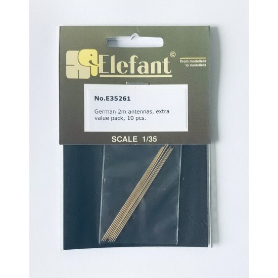 1/35 German 2M Antennas (Extra Value Pack, 10pcs)