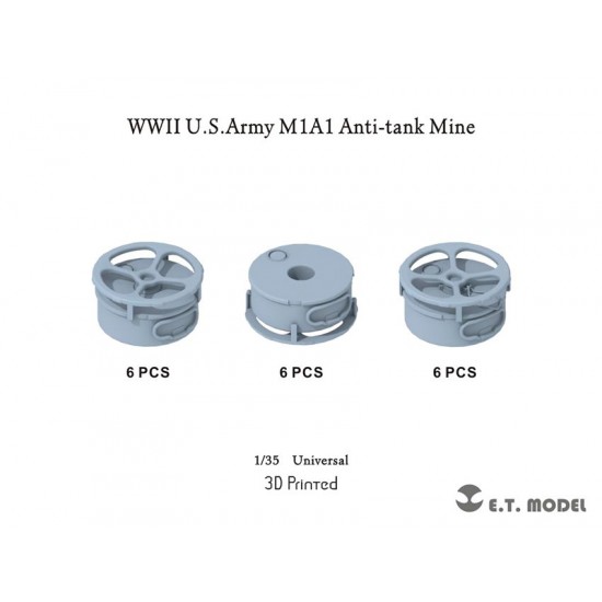 1/35 WWII US Army M1A1 Anti-tank Mine