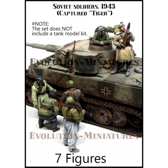 1/35 Soviet Soldiers 1943 (Captured "Tiger")