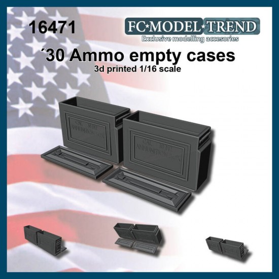 1/16 1930 Empty Ammo Boxes