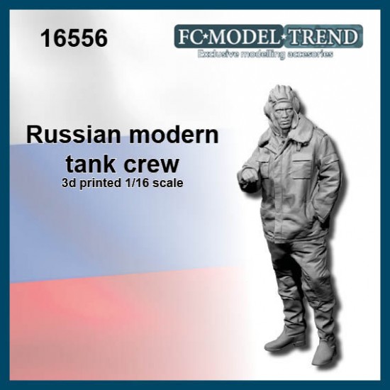 1/16 Modern Russian Tank Crew #1