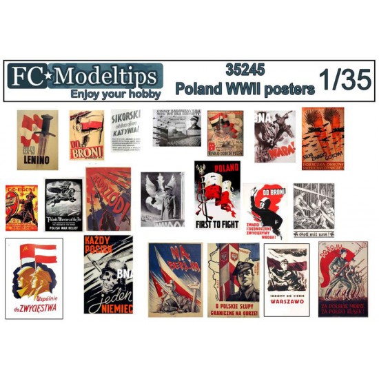 1/35 WWII Poland Posters