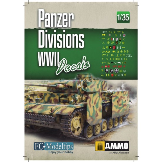 Decals for 1/35 Wehrmacht Panzer Division Symbols