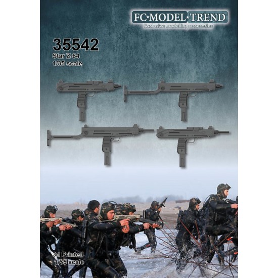 1/35 Spanish Star Z-84 Selective-fire Submachine Gun