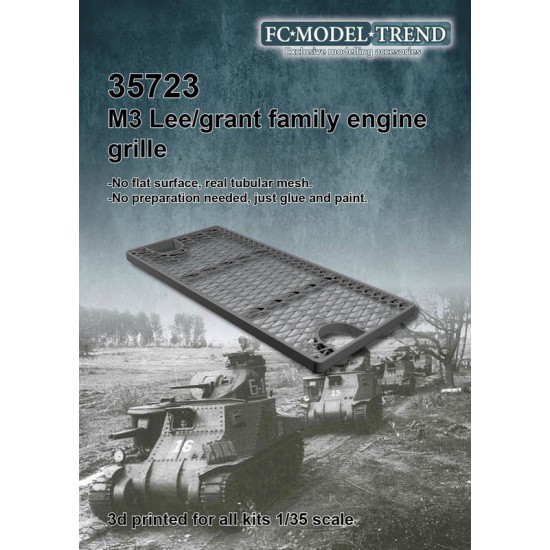 1/35 M3 Lee/Grant Engine Grille