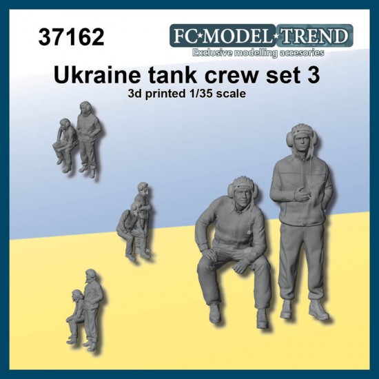 1/35 Ukraine Tank Crew Set #3