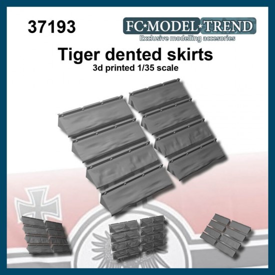 1/35 Tiger Dented Skirts