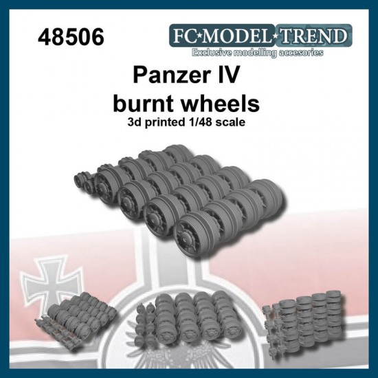 1/48 Panzer IV Burnt Wheels