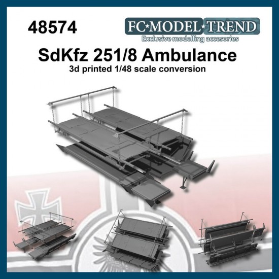 1/48 SdKfz 250/8 Ambulance Coversion set