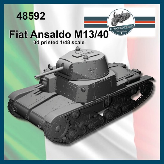 1/48 Fiat Ansaldo M13/40 Medium Tank